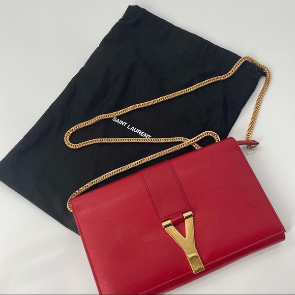 Red YSL Crossbody - Picture 2 of 3